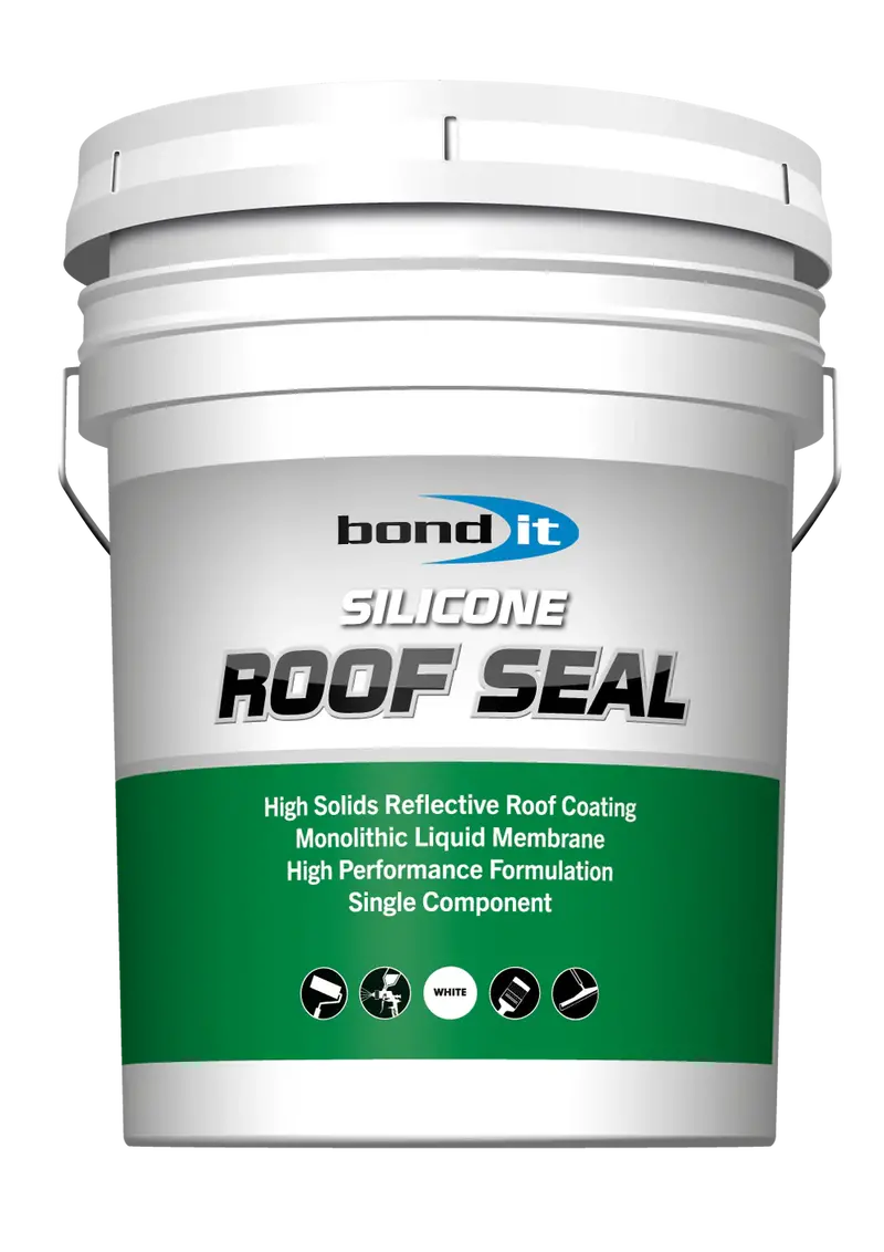 Silicone Roof Seal – 100% Waterproof Elastomeric Roof Coating