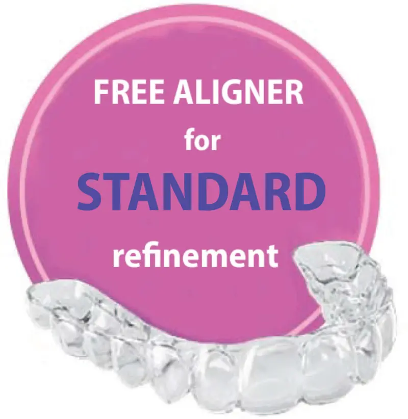 Standard Case Refinement – Free Aligner Provision