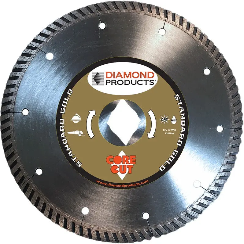 Standard Gold High-Speed Turbo Diamond Blade