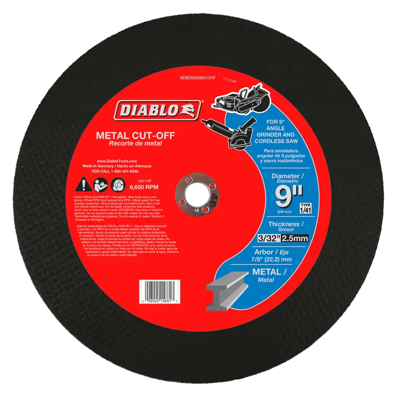 Steel Demon 5-Inch Type 1 Metal Cut-Off Disc
