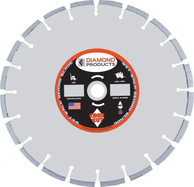 Super Premium Silver Plus Diamond Blades – Enhanced Edge Retention for Cured Concrete