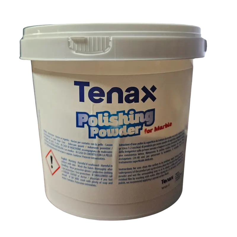 Tenax Marble Polishing Powder – Fine Abrasive Compound for Restorative Shine