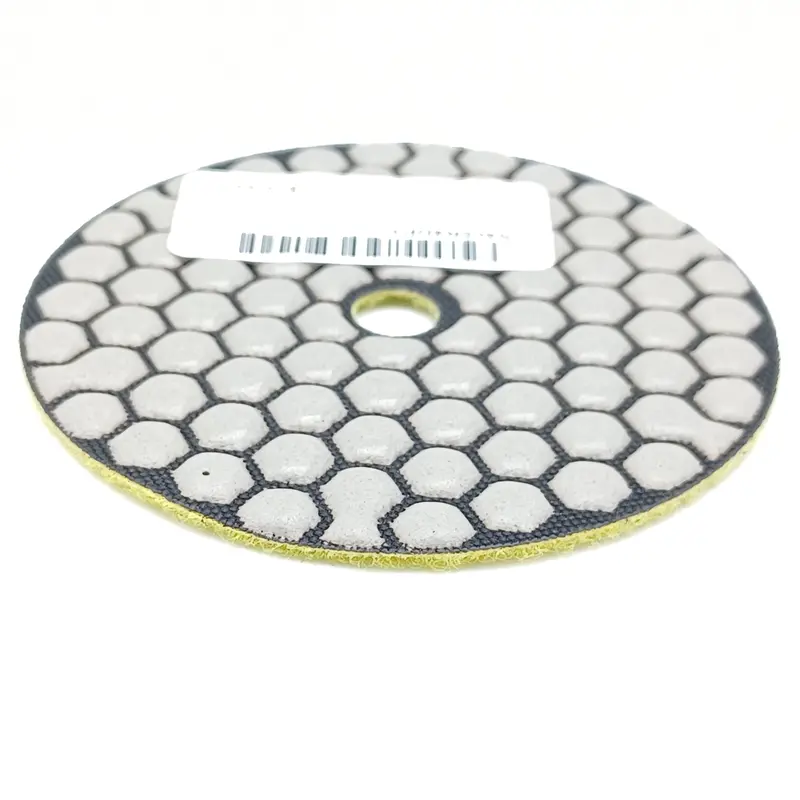 Three-Step Dry Polishing Pad Kit – Coarse to Fine Grit Progression