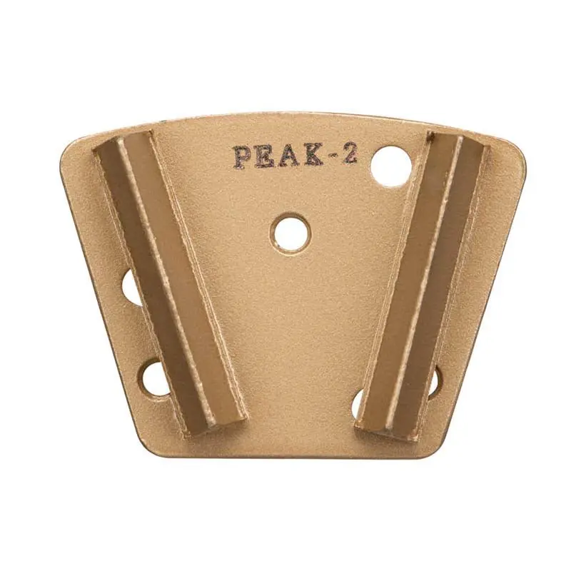 Trapezoidal Bolt-On Diamond Segments – Double Peak Profile