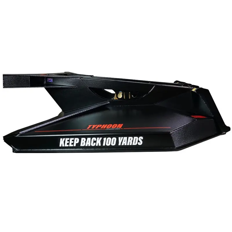 Typhoon 60-Inch Skid Steer Clearing Mower – Black Powder-Coated
