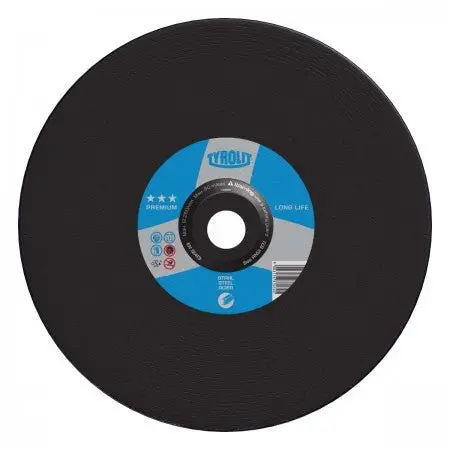 Tyrolit Premium Cut-Off Wheels – Type 1 (Steel, Gas/Electric Saws)