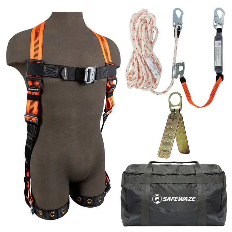 V-Line Roof Anchoring Kit with FS99185-E Harness, VLL 018-7005, FS870 Anchor & FS8175 Bag