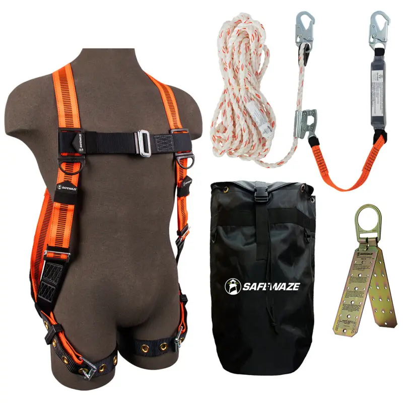V-Line Roof Anchoring Kit with FS99185-E Harness, VLL 018-7005, FS870 Anchor & FS8185 Bag