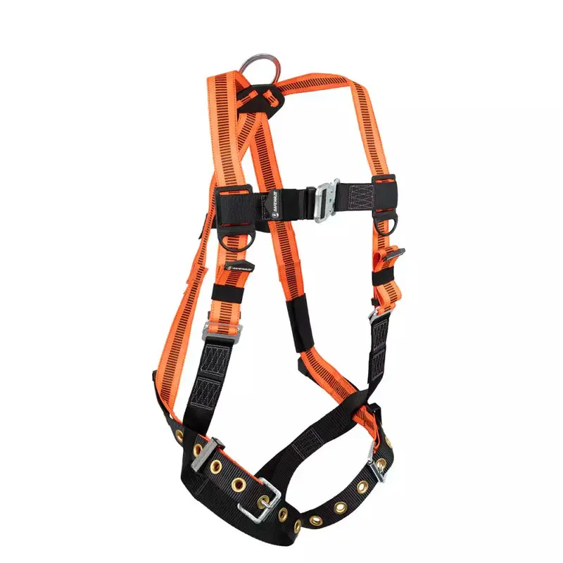 V-Line Universal Full Body Harness: 1D Design with Quick-Connect Chest and TB Legs