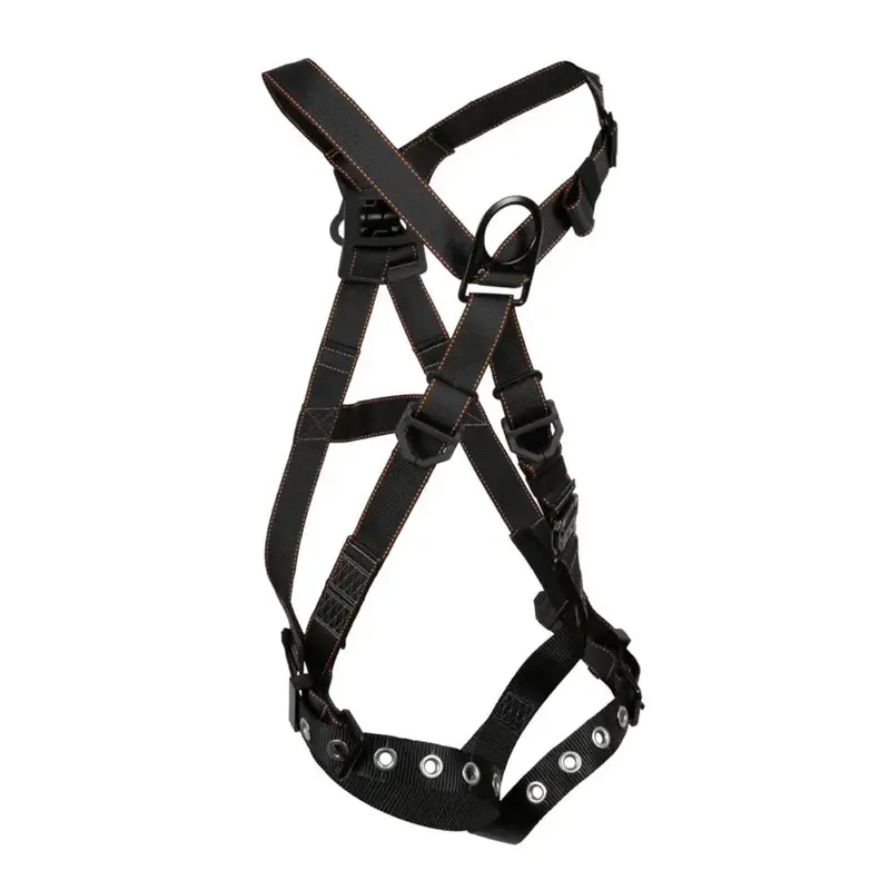 V-Select 1D Crossover Full Body Harness – Quick-Connect Torso, Fall Detector, Trauma Relief Legs