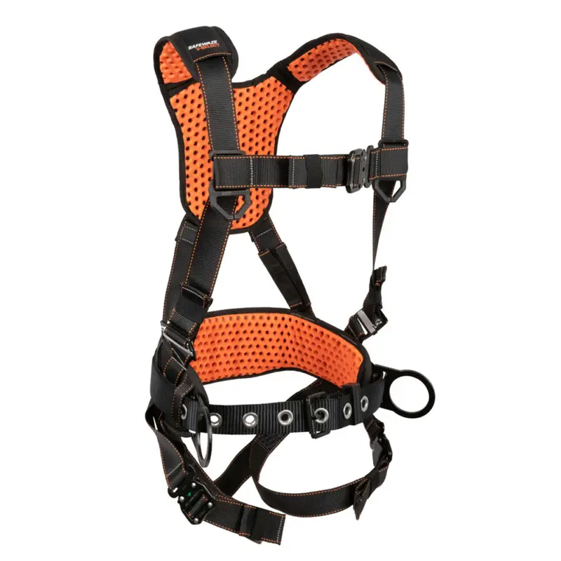 V-Select 3D Construction Harness – Quick-Connect Chest and Leg Anchors