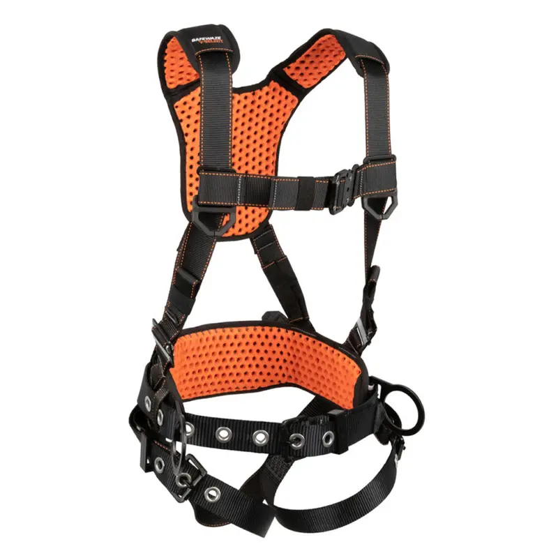 V-Select 3D Construction Harness – Quick-Connect Chest, Trauma Relief Legs