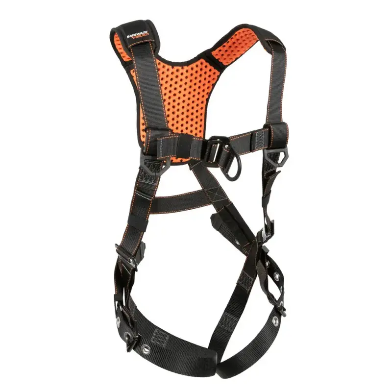 V-Select Full-Body Harness with 1D Anchorage, MB Chest, FD Front D-Ring, and TB Legs