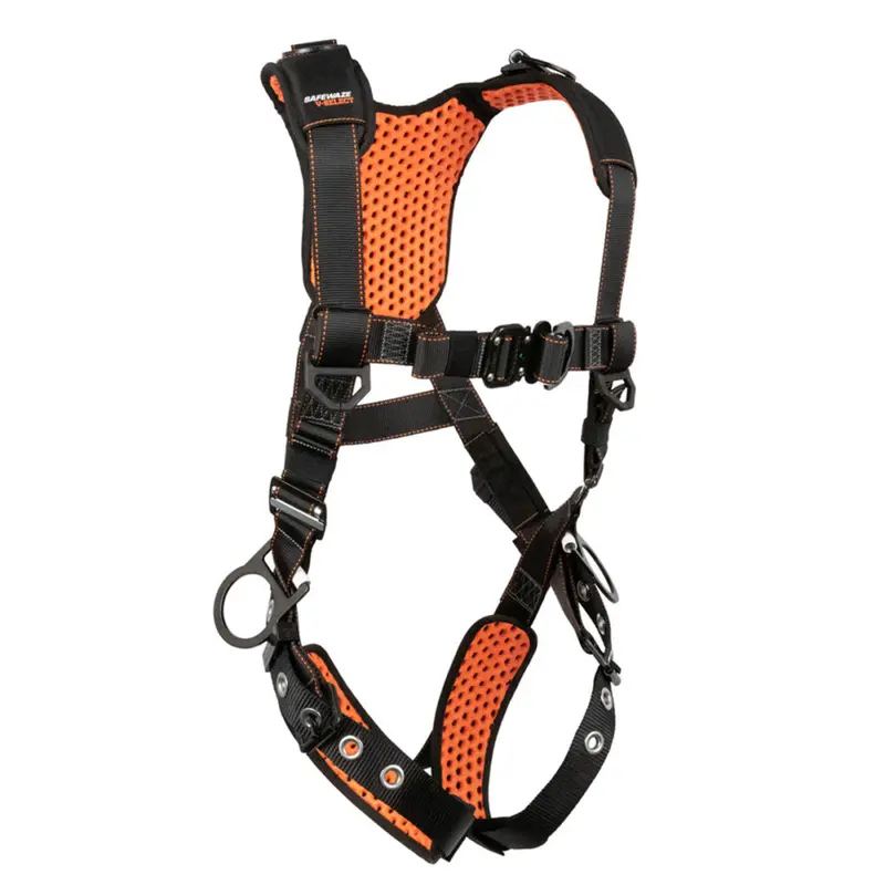 V-Select Retrieval Full Body Harness: 3D Design, Quick-Connect Chest, Fall Detection, Shoulder D-Rings, TB Legs, and Leg Pads