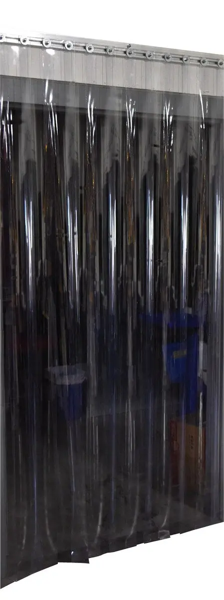 Vinyl Strip Door System – Wall-Mount Configuration