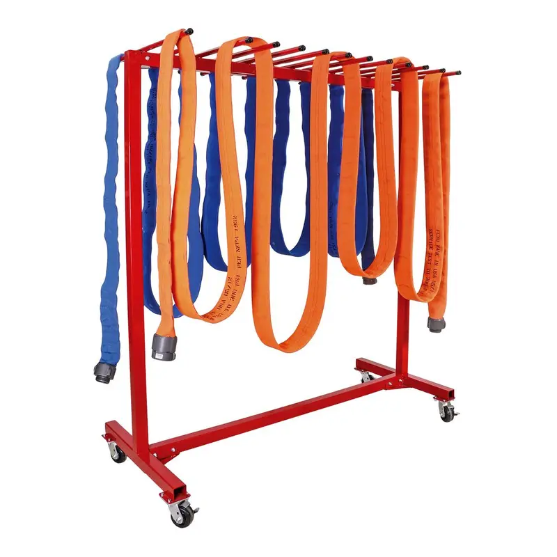 Wheeled Hose Drying and Storage Cart