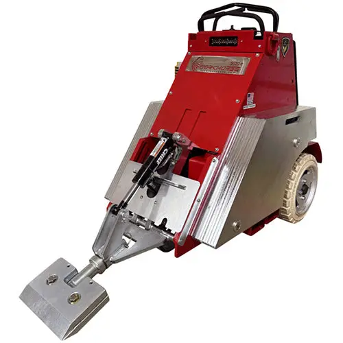 Workhorse 500e Battery-Powered Ride-On Floor Scraper – Compact Commercial Model