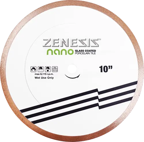 Zenesis Nano Wet-Cut Diamond Blades