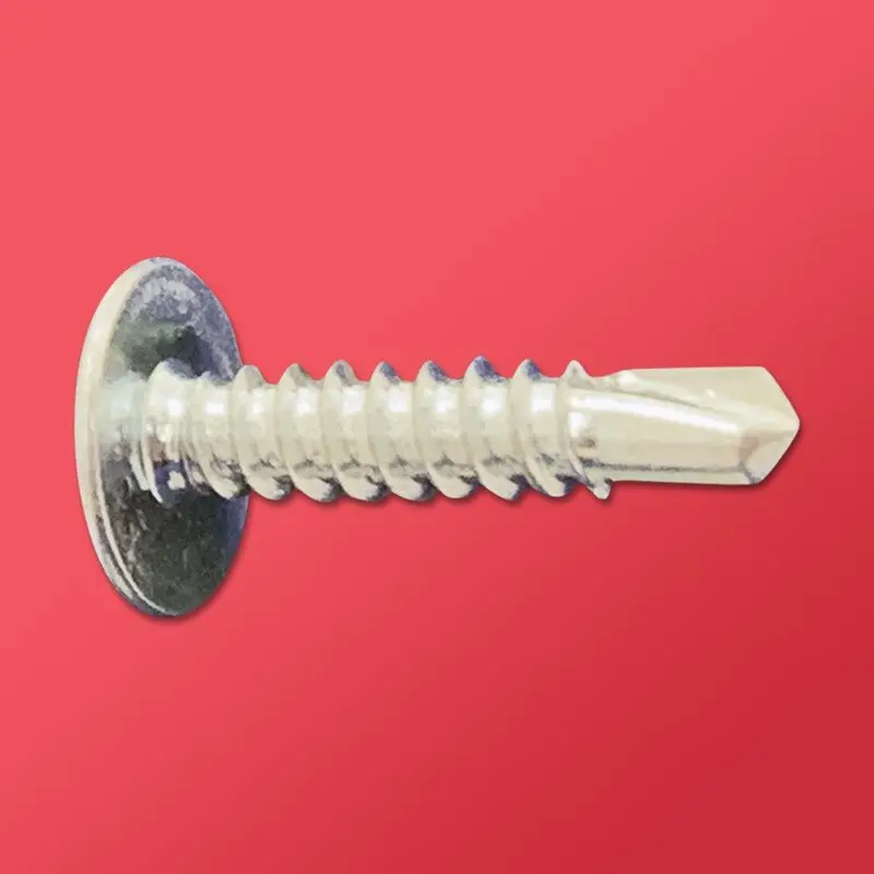 Zinc-Plated Phillips Modified Truss Wafer Self-Drill Screws – #6 to #12