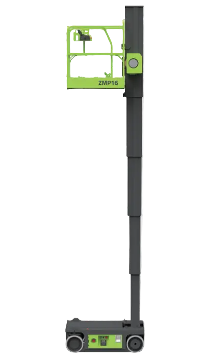 ZMP16 Vertical Mast Lift – Compact Scissor Lift for Elevated Workspaces