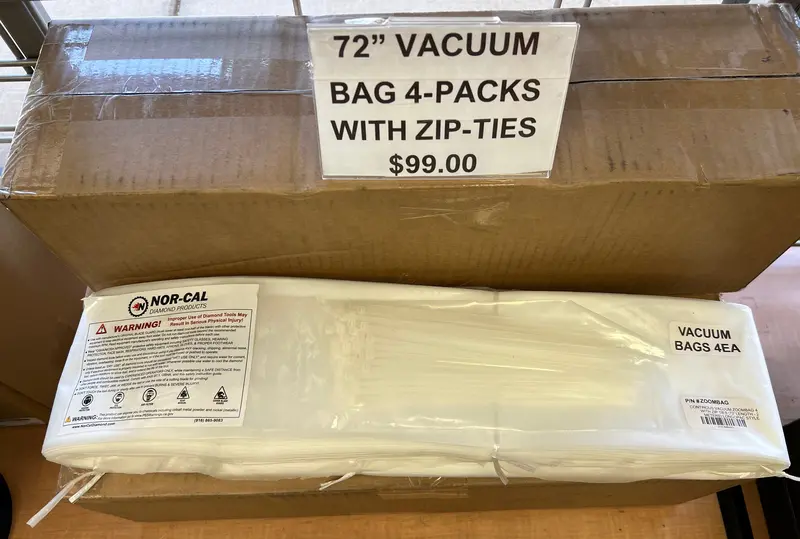 Zoombags 4-Pack Continuous-Use Vacuum Bags – $99
