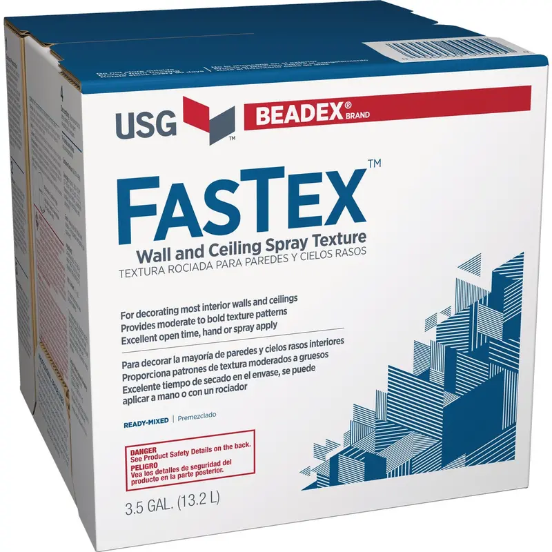 Beadex Fastex Wall & Ceiling Texture Spray – Fast-Drying, Easy-Apply Popcorn Or Knockdown Finish 1