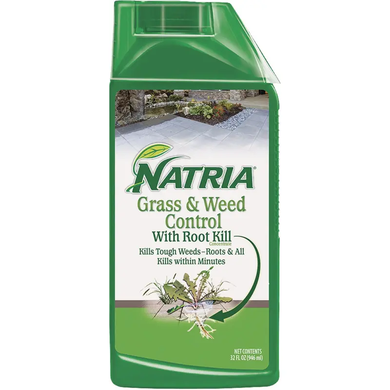 Bioadvanced Natria Weed & Grass Killer Concentrate – 32 Oz Organic Herbicide Formula 1