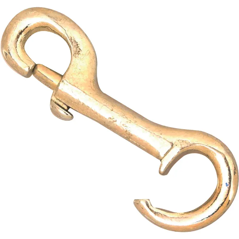 Campbell Bolt Rigid Open-Eye Snap Hook – 4-Inch Heavy-Duty Steel Fastener 1