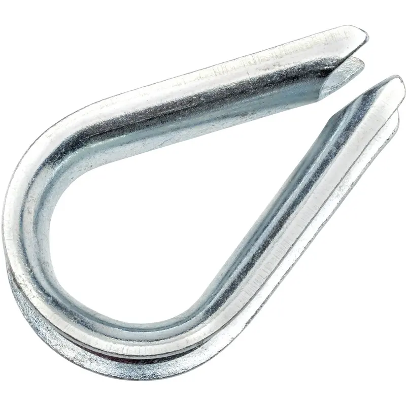 Campbell Galvanized Wire Rope Thimble, 5/16-Inch Size For Cable Protection 1