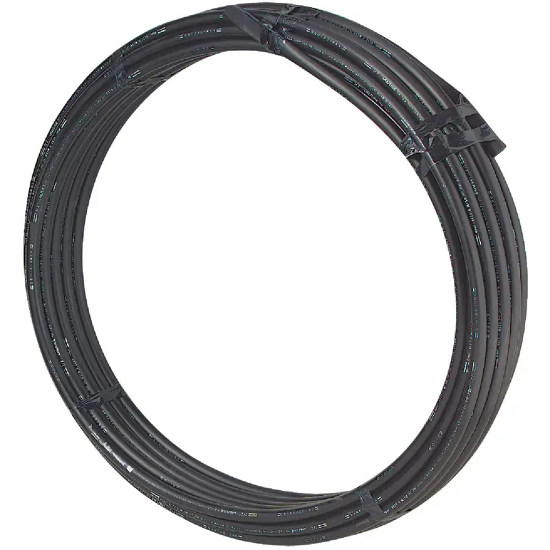 Cresline Spartan Black Plastic Pipe – 1-Inch Diameter × 300-Foot Roll 1