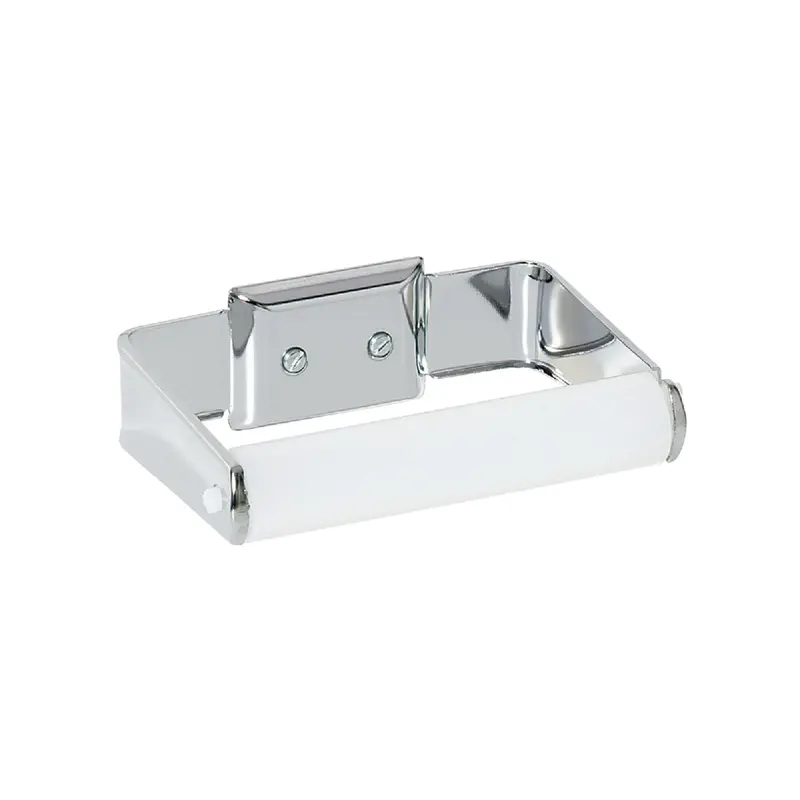 Decko Chrome-Finished Wall-Mount Toilet Paper Holder – Modern Bathroom Accessory 1