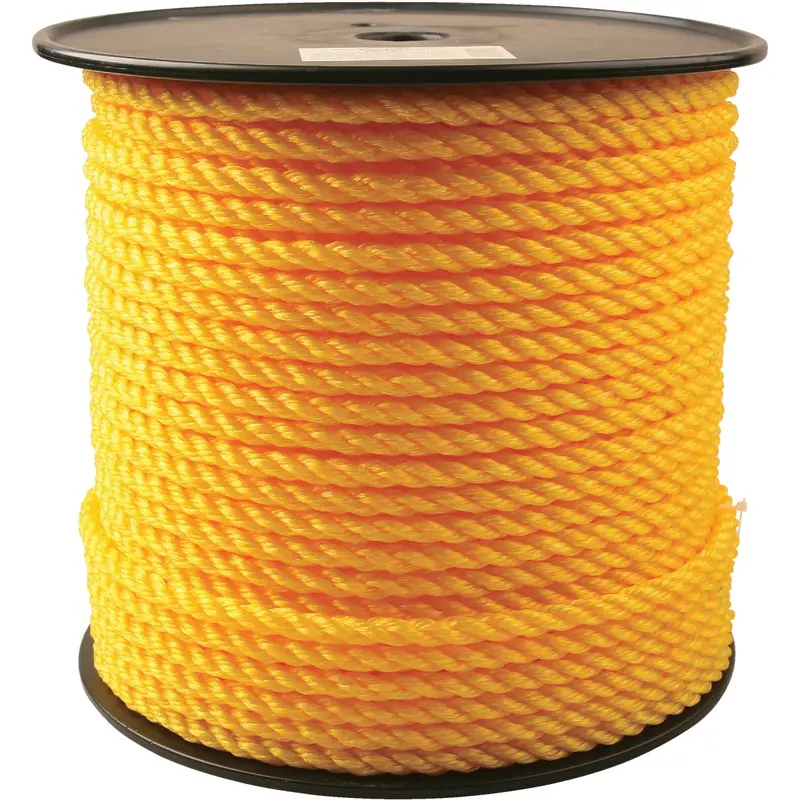 Do It Best Twisted Polypropylene Rope – 3/8 Inch X 350 Feet, Yellow 1