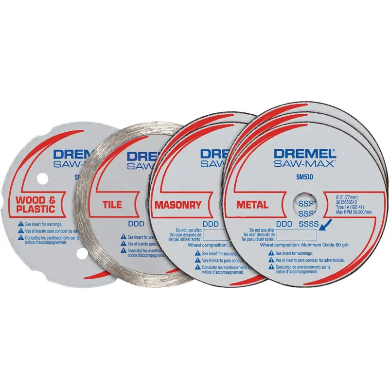 Dremel Cut-Off Wheel Set – 7-Piece Assortment For Rotary Tool Cutting And Grinding 1