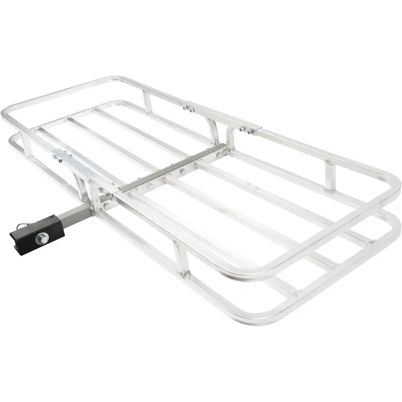 Erickson Aluminum Cargo Carrier – 300-Lb Weight Capacity, Hitch-Mounted 1