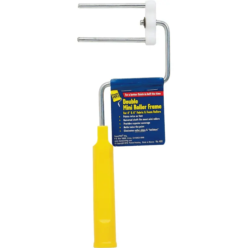 Foampro Double-Threaded Roller Frame – Adjustable From 4 To 6.5 Inches 1