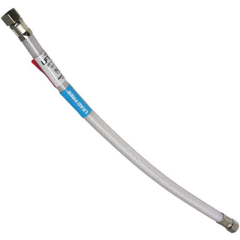 Lasco Braided Poly-Vinyl Appliance Connector – 3/8-Inch Compression X 16-Inch Length 1