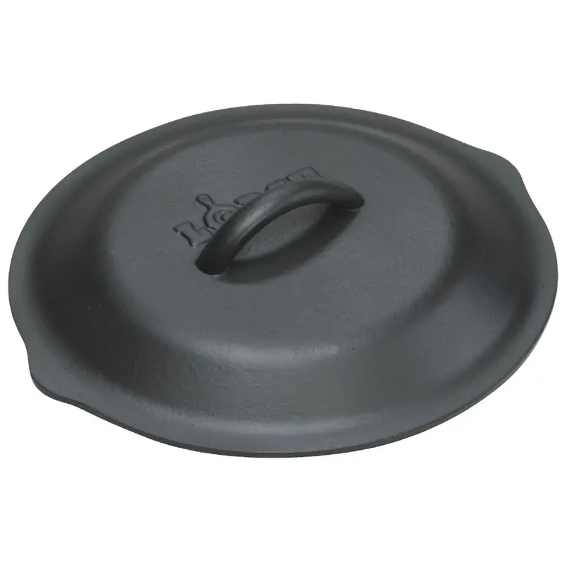 Lodge 12-Inch Seasoned Cast Iron Lid – Self-Basting Design For Skillets And Dutch Ovens 1