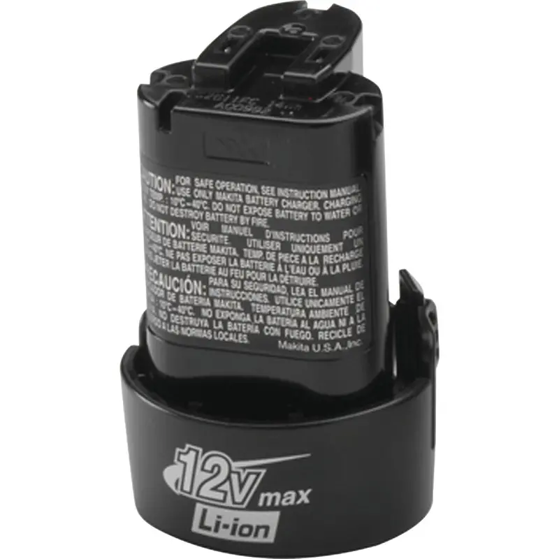 Makita 12V Max Lithium-Ion Battery – 1.5 Ah Compact Power Cell For Cordless Tools 1