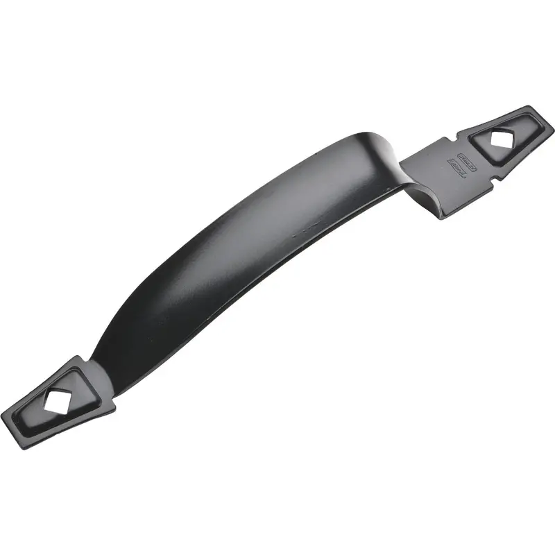 National 8-1/2" Black Ornamental Gate Pull Handle 1