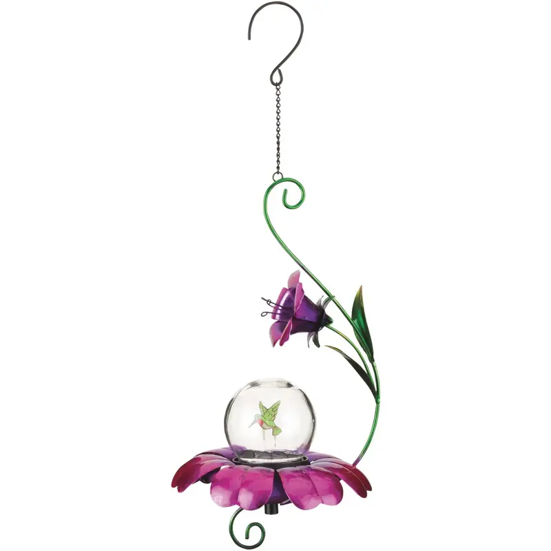 Regal Art & Gift Solar-Powered Twinkling Hummingbird Hanging Ornament 1