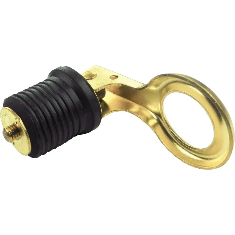 Seachoice 1-Inch Snap-Lock Brass Drain Plug For Marine & Rv Use 1