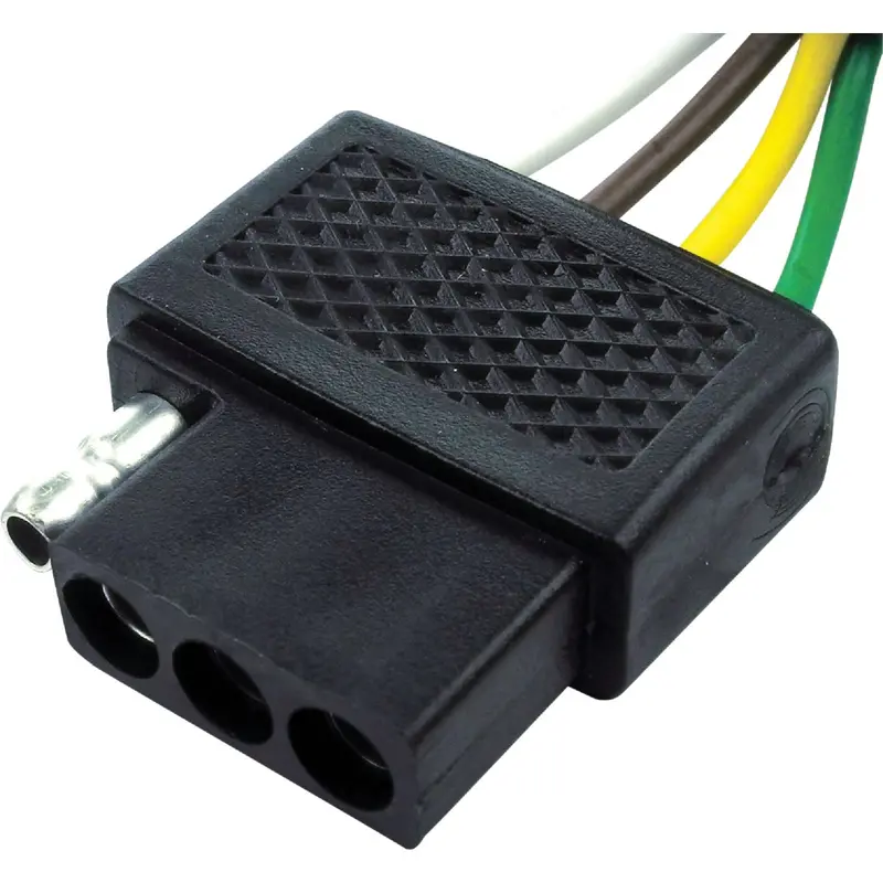 Seachoice 4-Pole Flat Female Vehicle-Side Trailer Connector, 48-Inch Length 1