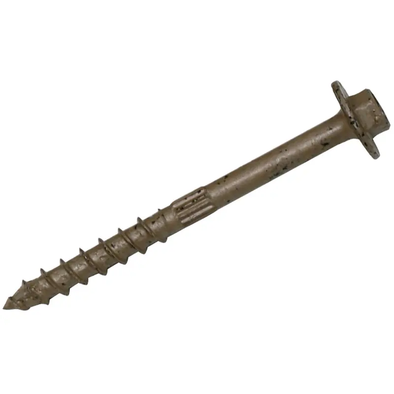Simpson Strong-Tie Large Hex Washer Structural Screw – 0.195 In X 3 In (12-Pack) 1