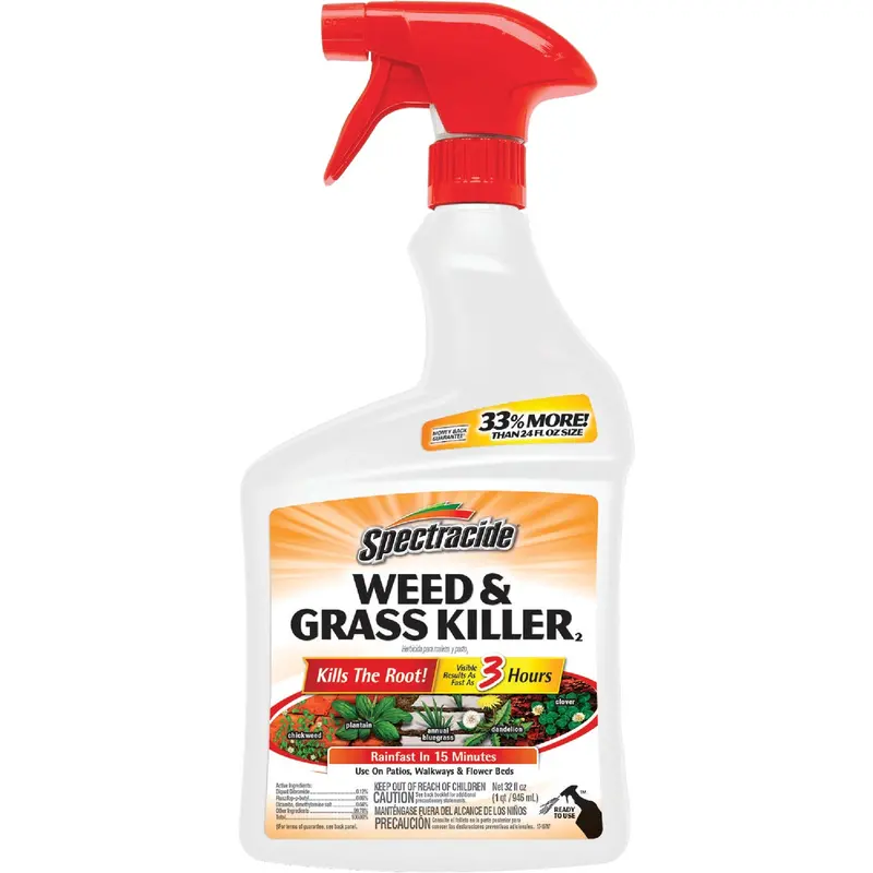 Spectracide Weed & Grass Killer – 32-Ounce Ready-To-Use Trigger Spray Herbicide 1