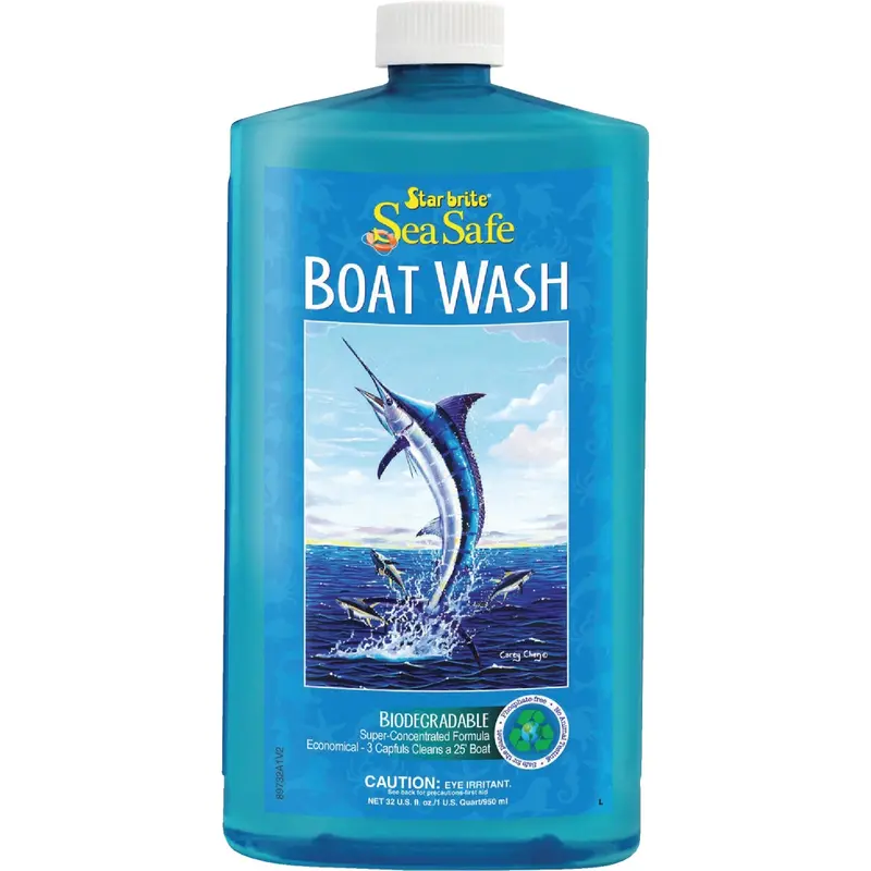 Starbrite Biodegradable Boat Wash – 32-Ounce Eco-Friendly Marine Cleaning Solution 1