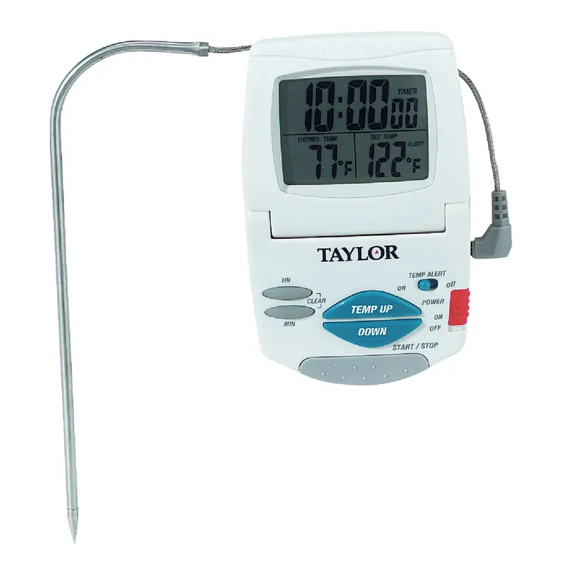 Taylor Digital Kitchen Thermometer – Oven-Safe Precision Probe 1