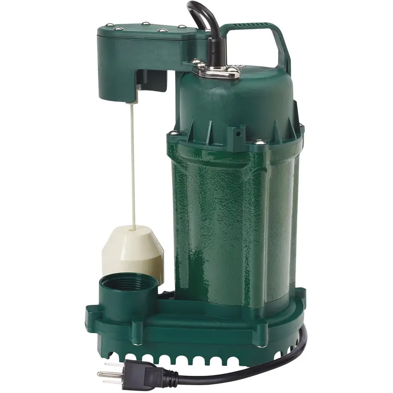 Zoeller Submersible Sump Pump – 1/2 Hp, 115V Cast Iron, 60 Gpm Flow Rate 1